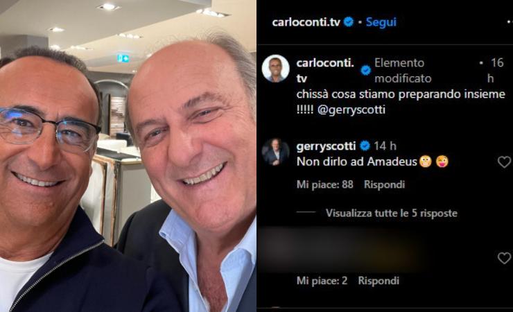 Il post Instagram di Carlo Conti accende il pubblico italiano