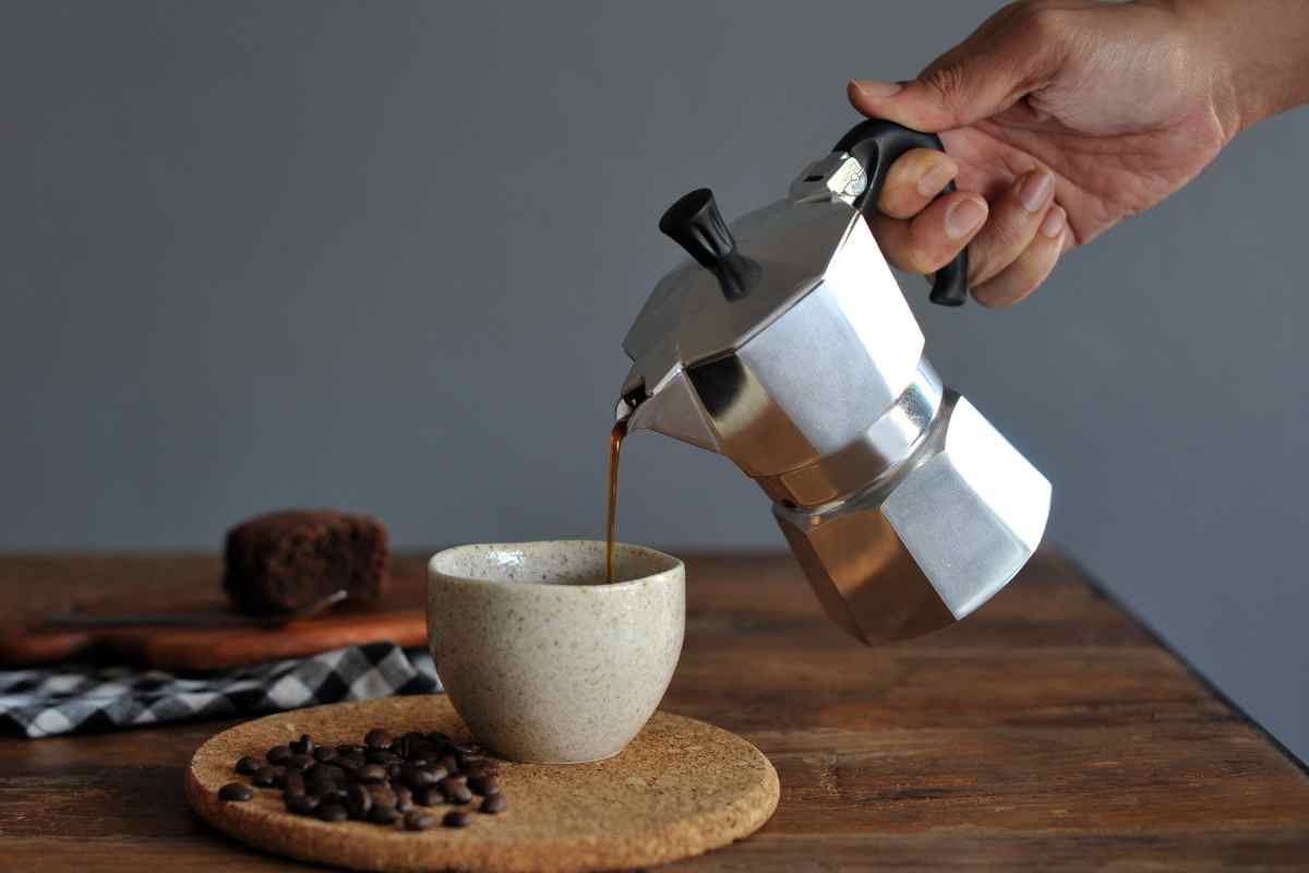 Pulire moka caffè: segreto