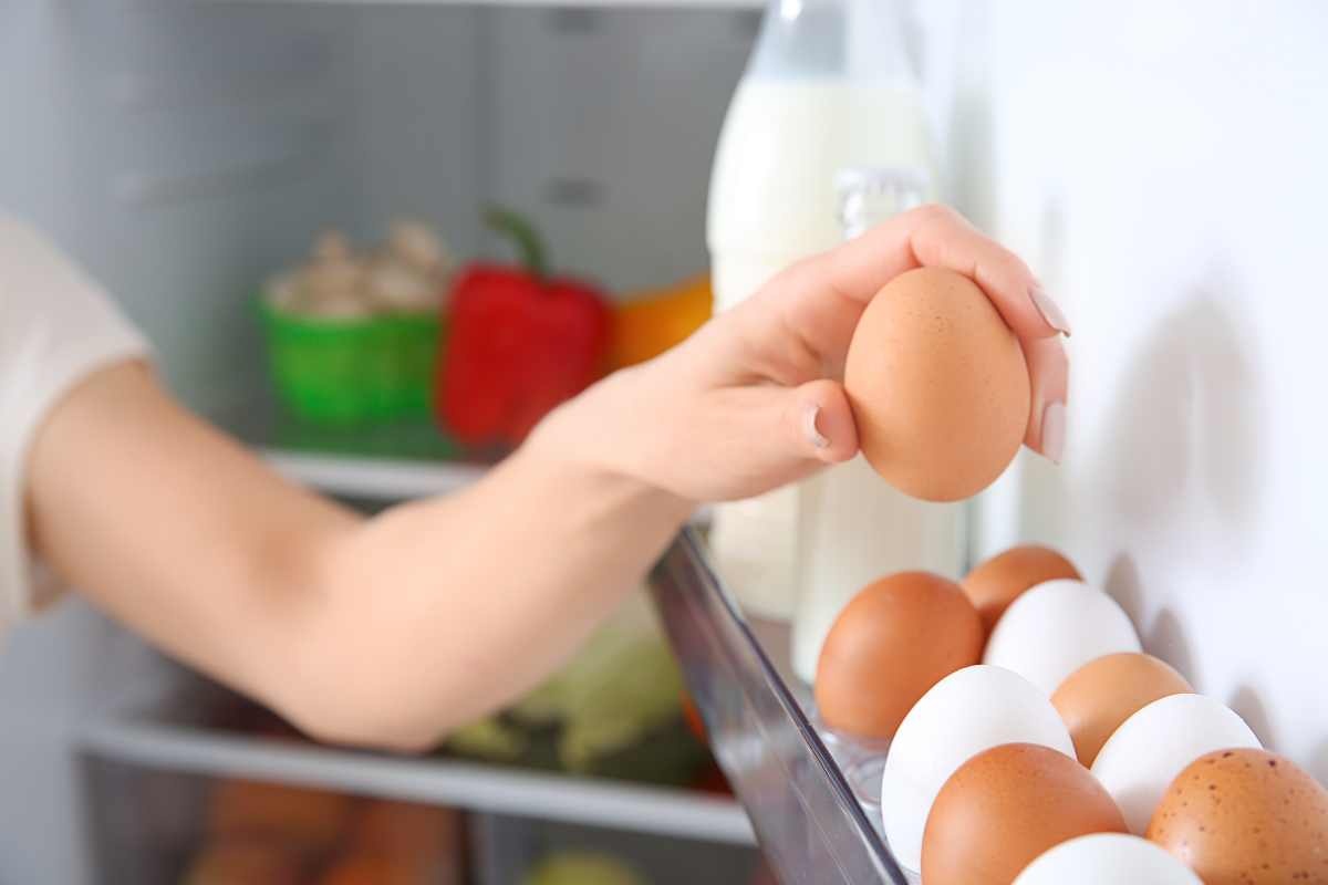 Uova conservate frigorifero: salute